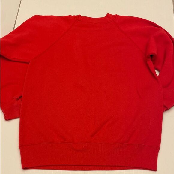 Hanes Classic Red Sweatshirt - Picture 5 of 5